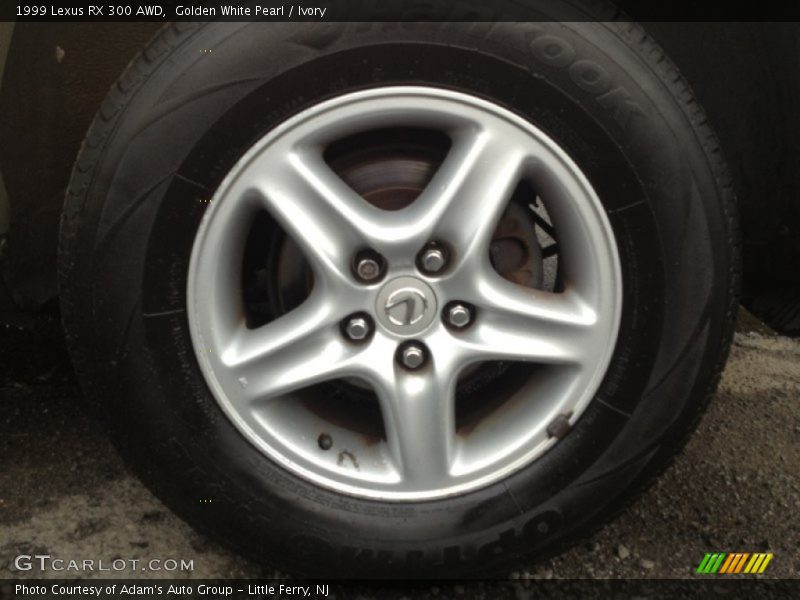 Golden White Pearl / Ivory 1999 Lexus RX 300 AWD
