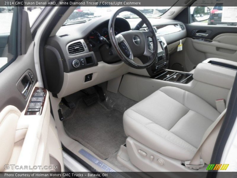 Cocoa/Light Cashmere Interior - 2014 Yukon Denali AWD 