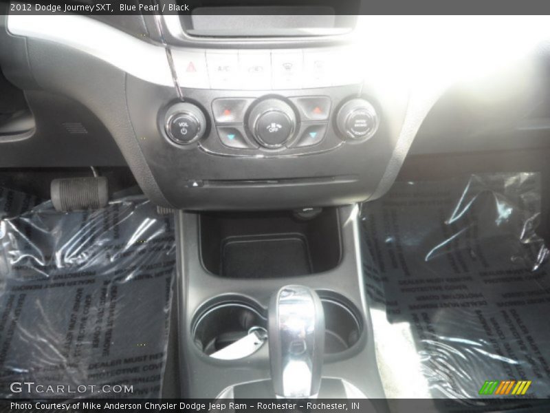 Blue Pearl / Black 2012 Dodge Journey SXT