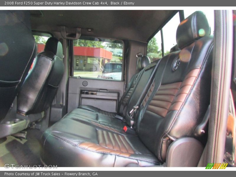 Black / Ebony 2008 Ford F250 Super Duty Harley Davidson Crew Cab 4x4