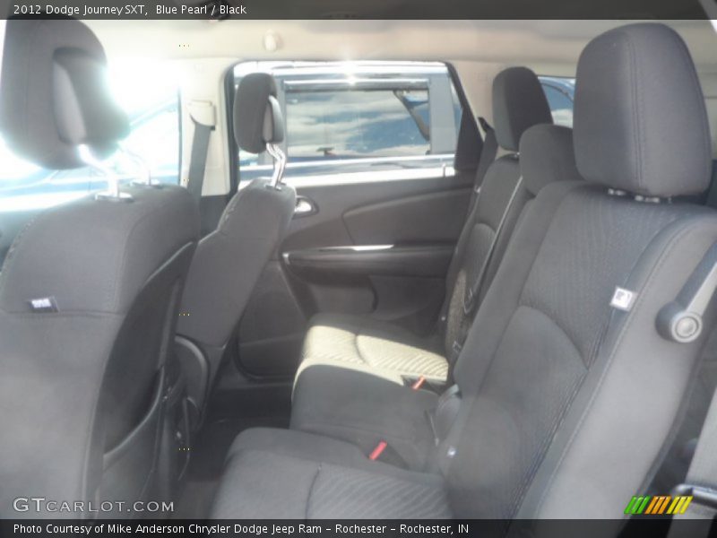Blue Pearl / Black 2012 Dodge Journey SXT