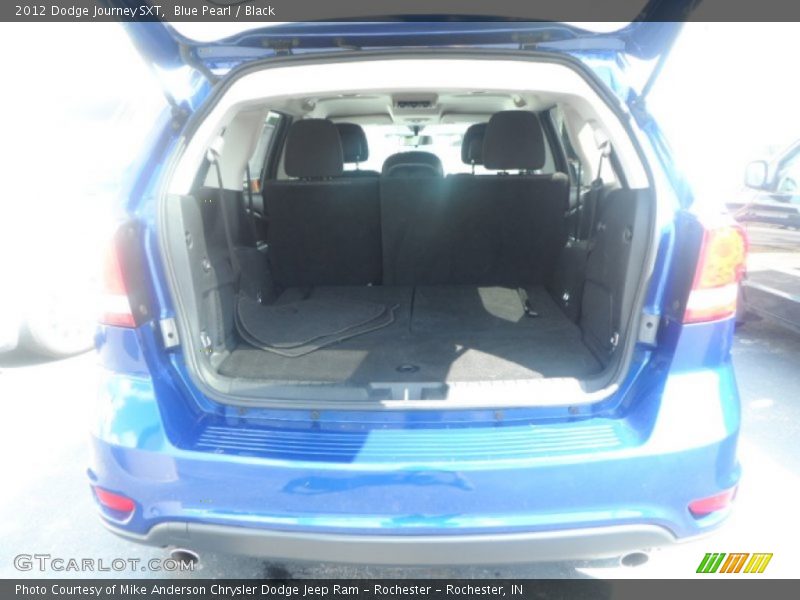 Blue Pearl / Black 2012 Dodge Journey SXT