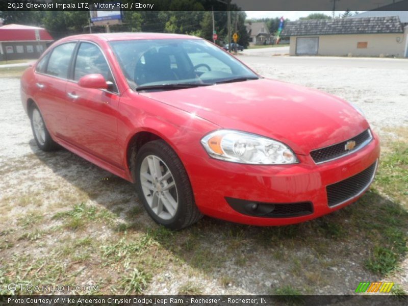 Victory Red / Ebony 2013 Chevrolet Impala LTZ