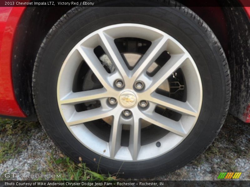 Victory Red / Ebony 2013 Chevrolet Impala LTZ