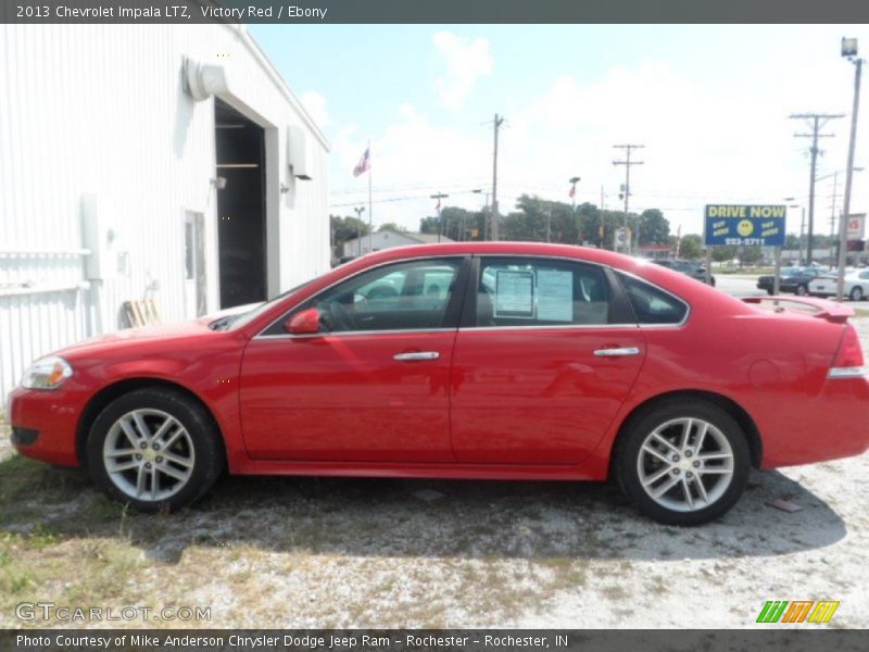 Victory Red / Ebony 2013 Chevrolet Impala LTZ