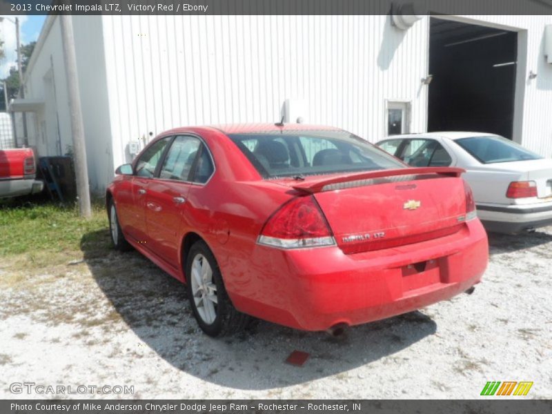 Victory Red / Ebony 2013 Chevrolet Impala LTZ
