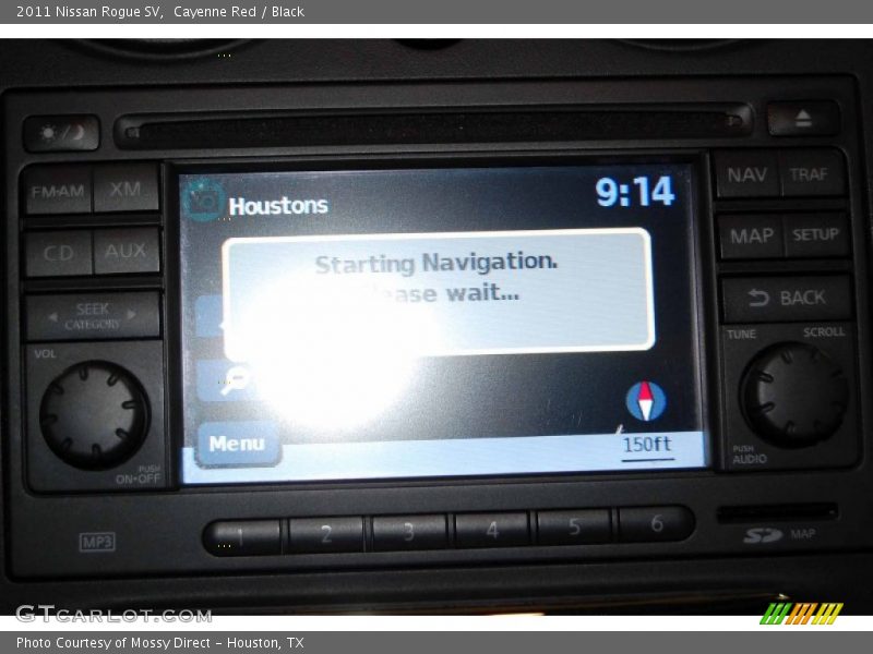 Cayenne Red / Black 2011 Nissan Rogue SV
