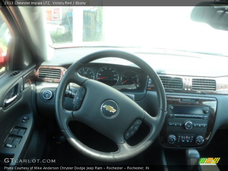 Victory Red / Ebony 2013 Chevrolet Impala LTZ