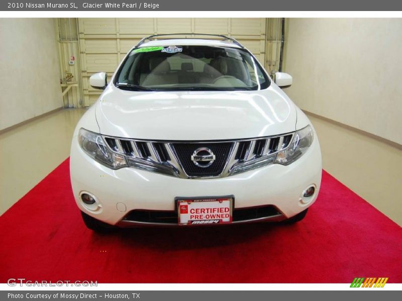 Glacier White Pearl / Beige 2010 Nissan Murano SL