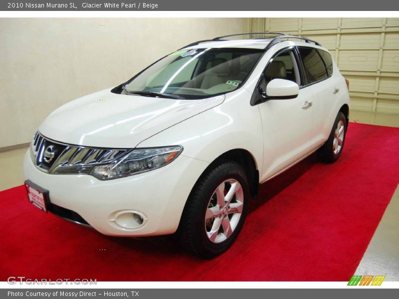 Glacier White Pearl / Beige 2010 Nissan Murano SL
