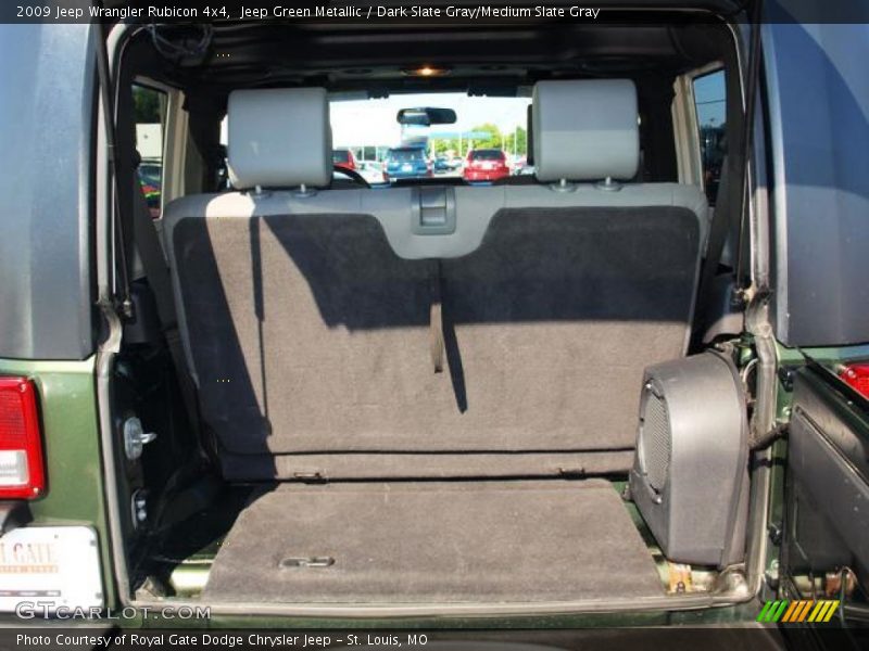 Jeep Green Metallic / Dark Slate Gray/Medium Slate Gray 2009 Jeep Wrangler Rubicon 4x4