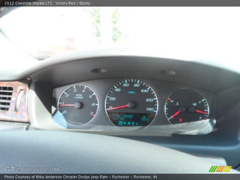 Victory Red / Ebony 2013 Chevrolet Impala LTZ