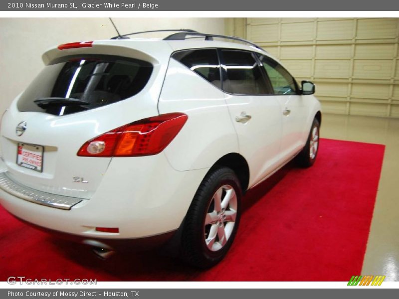 Glacier White Pearl / Beige 2010 Nissan Murano SL