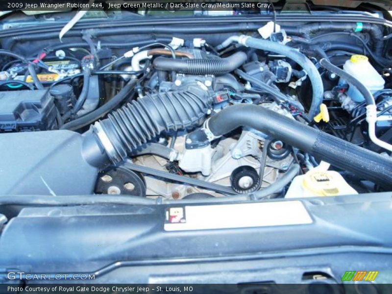 Jeep Green Metallic / Dark Slate Gray/Medium Slate Gray 2009 Jeep Wrangler Rubicon 4x4