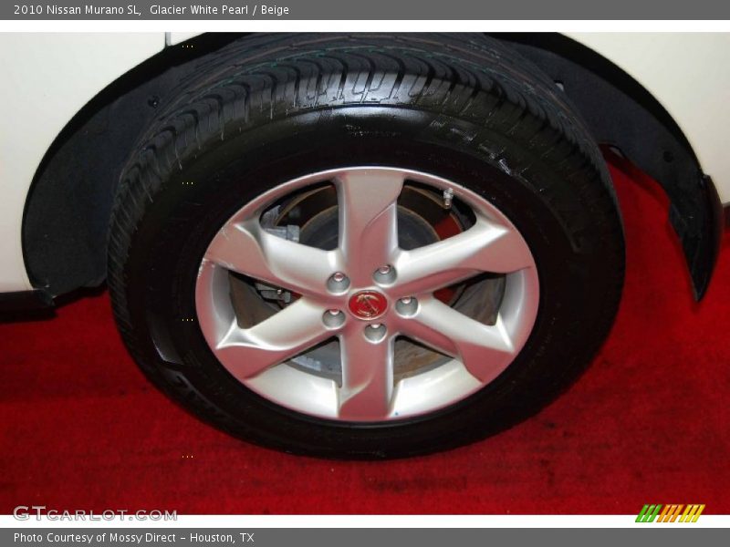 Glacier White Pearl / Beige 2010 Nissan Murano SL