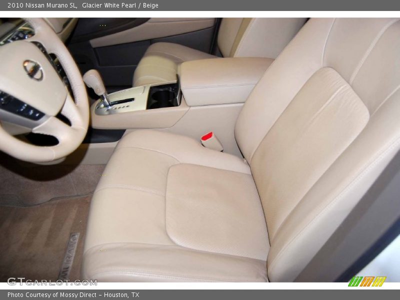 Glacier White Pearl / Beige 2010 Nissan Murano SL