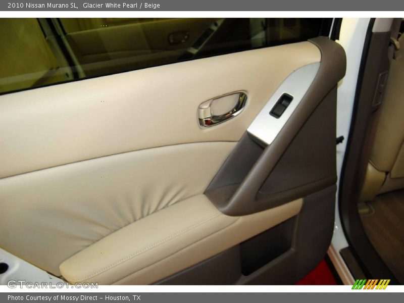 Glacier White Pearl / Beige 2010 Nissan Murano SL