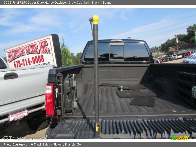 Black / Ebony 2008 Ford F250 Super Duty Harley Davidson Crew Cab 4x4