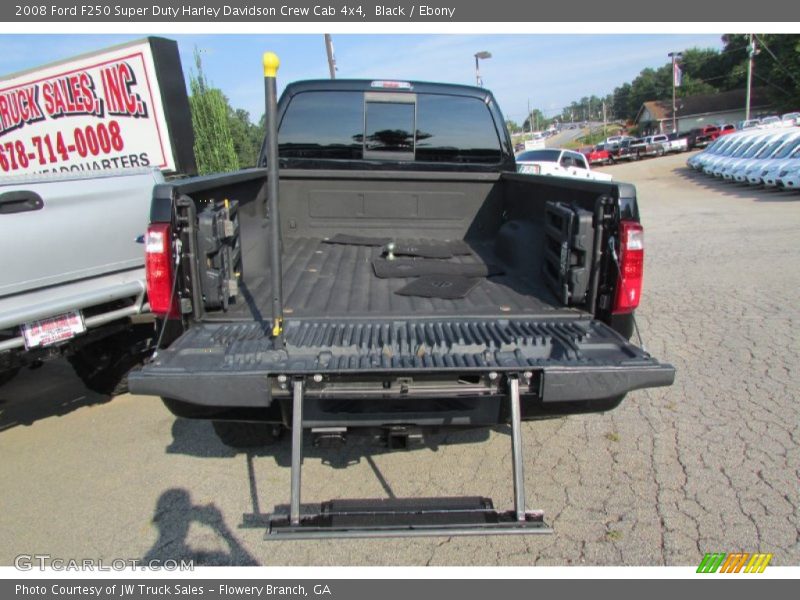 Black / Ebony 2008 Ford F250 Super Duty Harley Davidson Crew Cab 4x4