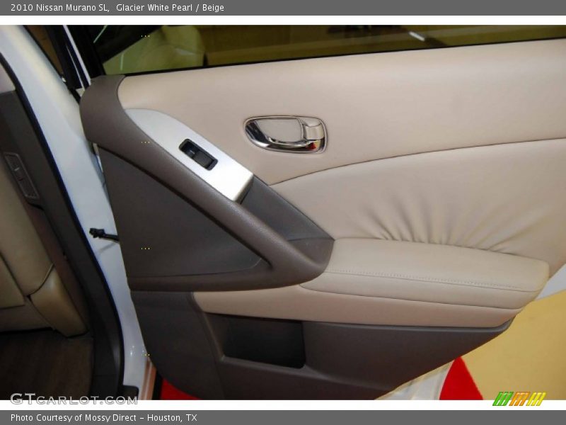 Glacier White Pearl / Beige 2010 Nissan Murano SL