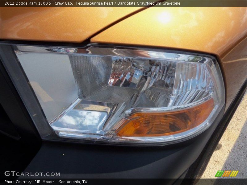 Tequila Sunrise Pearl / Dark Slate Gray/Medium Graystone 2012 Dodge Ram 1500 ST Crew Cab