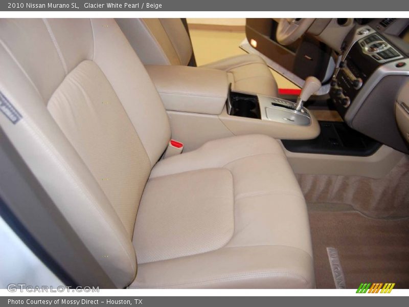 Glacier White Pearl / Beige 2010 Nissan Murano SL