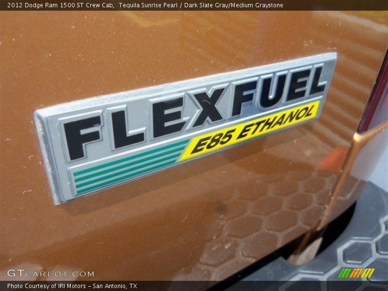 Tequila Sunrise Pearl / Dark Slate Gray/Medium Graystone 2012 Dodge Ram 1500 ST Crew Cab