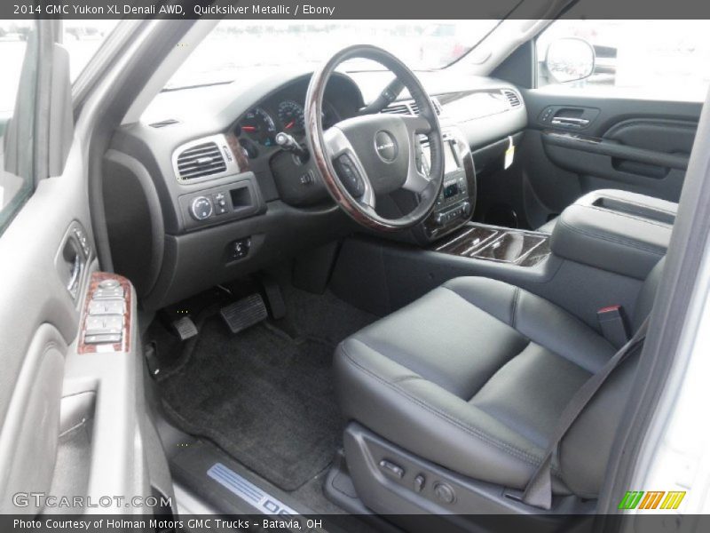 Ebony Interior - 2014 Yukon XL Denali AWD 