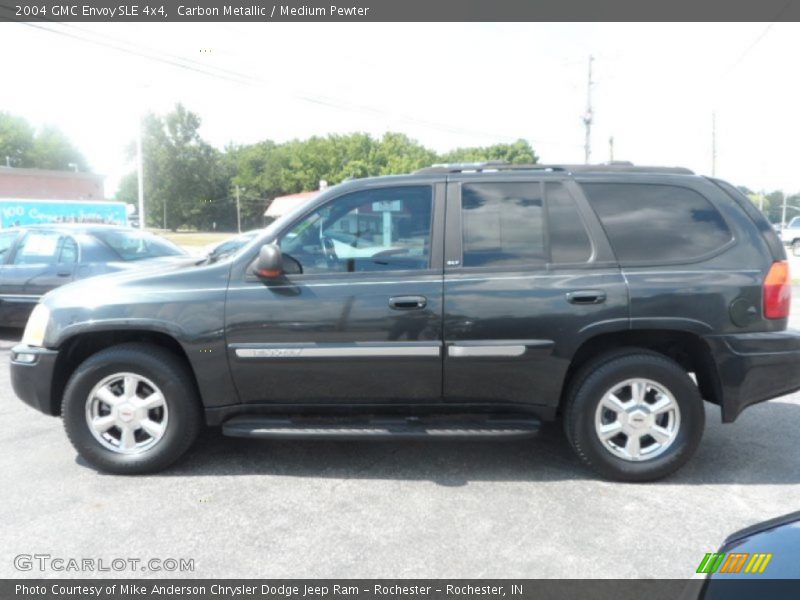 Carbon Metallic / Medium Pewter 2004 GMC Envoy SLE 4x4