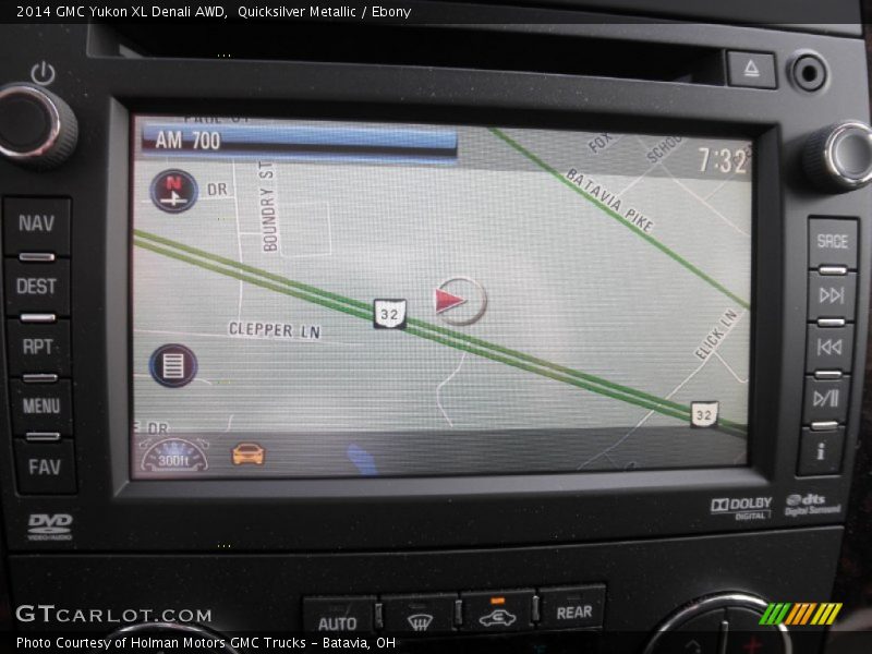 Navigation of 2014 Yukon XL Denali AWD