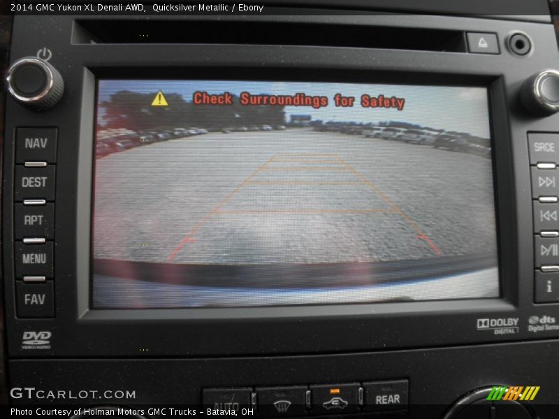 Quicksilver Metallic / Ebony 2014 GMC Yukon XL Denali AWD