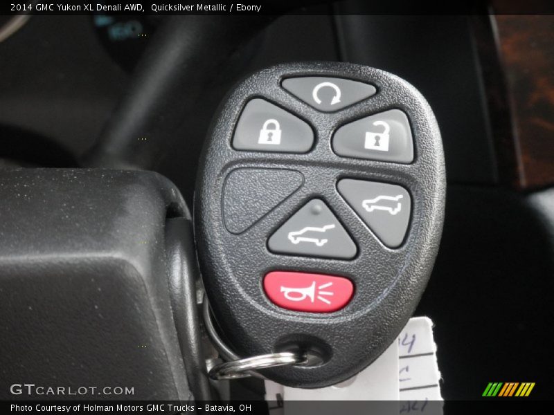Keys of 2014 Yukon XL Denali AWD