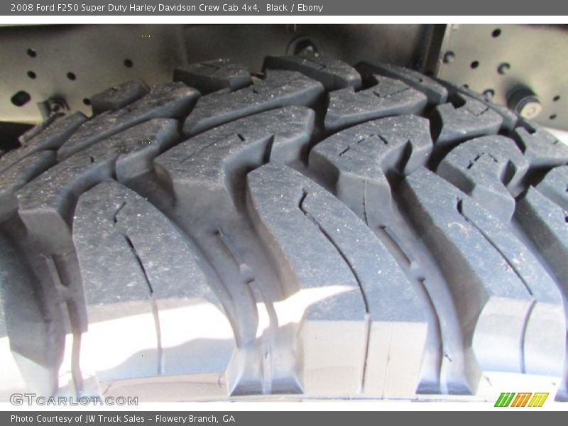 Black / Ebony 2008 Ford F250 Super Duty Harley Davidson Crew Cab 4x4