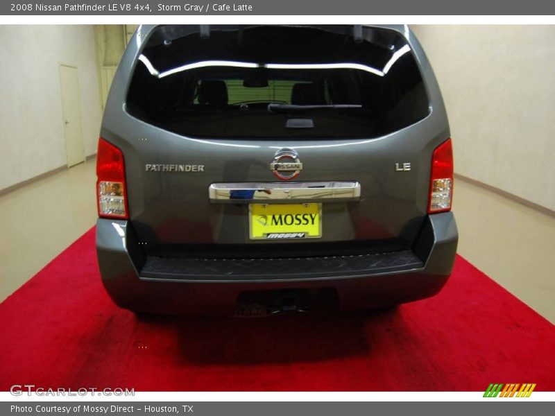 Storm Gray / Cafe Latte 2008 Nissan Pathfinder LE V8 4x4