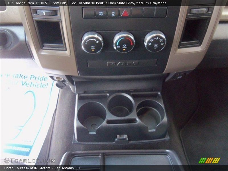 Tequila Sunrise Pearl / Dark Slate Gray/Medium Graystone 2012 Dodge Ram 1500 ST Crew Cab
