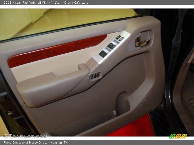 Storm Gray / Cafe Latte 2008 Nissan Pathfinder LE V8 4x4