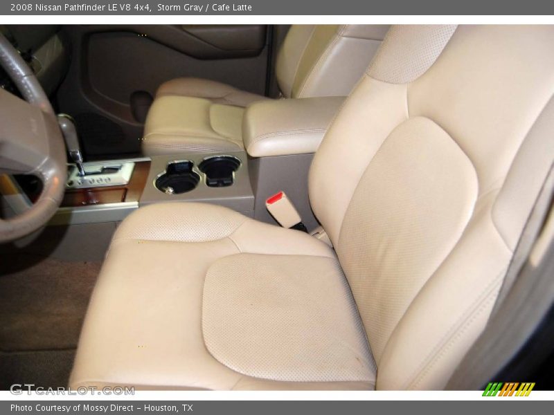 Storm Gray / Cafe Latte 2008 Nissan Pathfinder LE V8 4x4