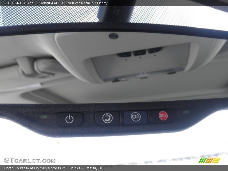 Quicksilver Metallic / Ebony 2014 GMC Yukon XL Denali AWD