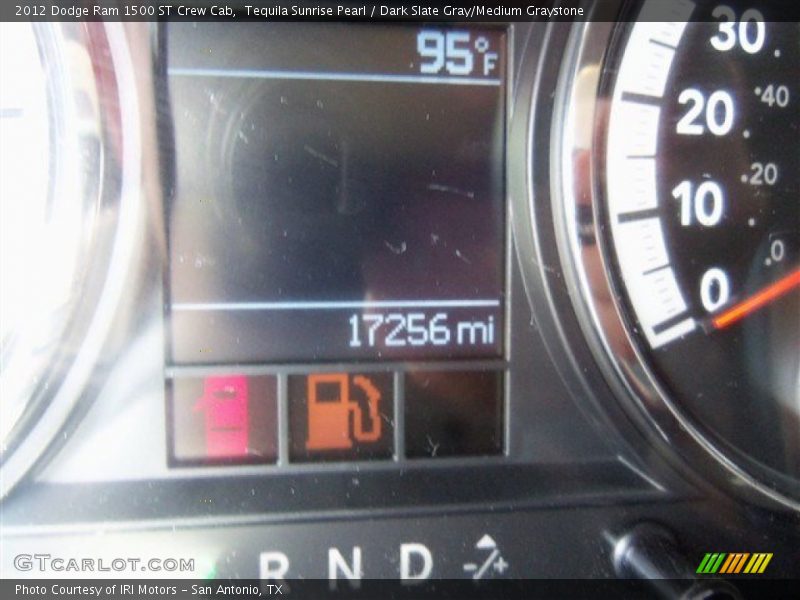 Tequila Sunrise Pearl / Dark Slate Gray/Medium Graystone 2012 Dodge Ram 1500 ST Crew Cab