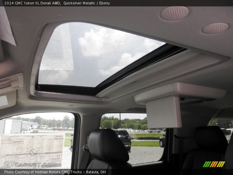 Quicksilver Metallic / Ebony 2014 GMC Yukon XL Denali AWD