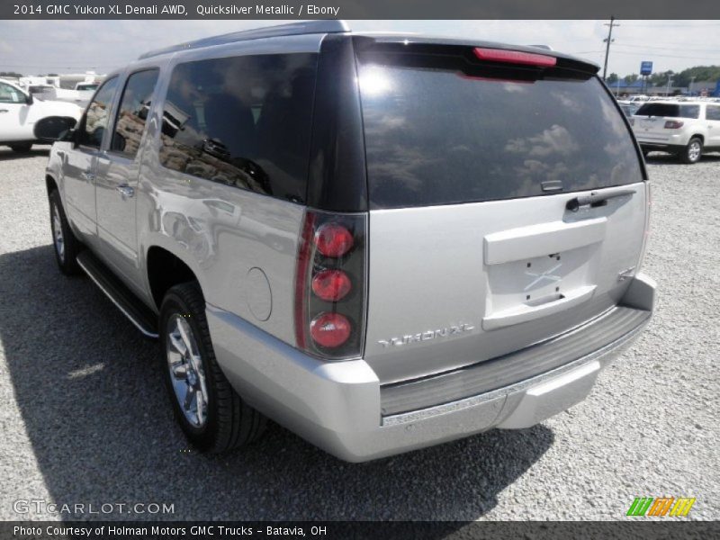 Quicksilver Metallic / Ebony 2014 GMC Yukon XL Denali AWD