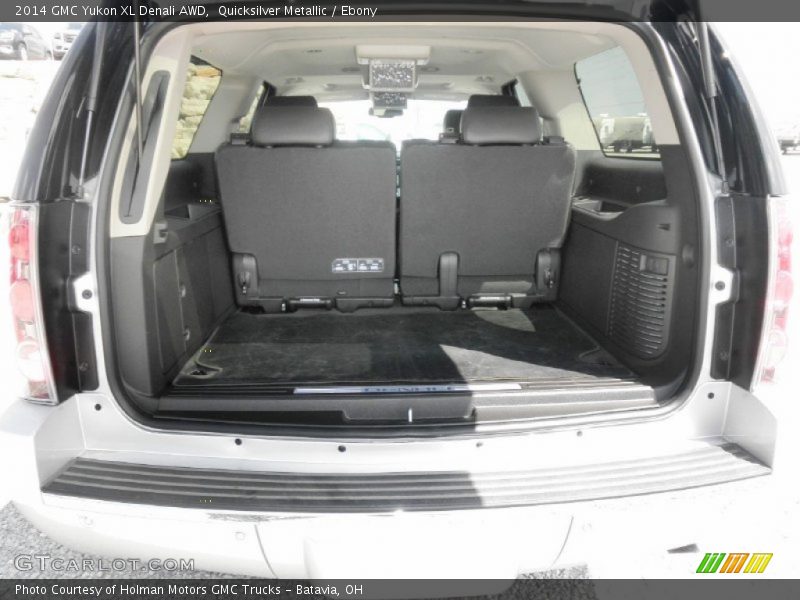 Quicksilver Metallic / Ebony 2014 GMC Yukon XL Denali AWD
