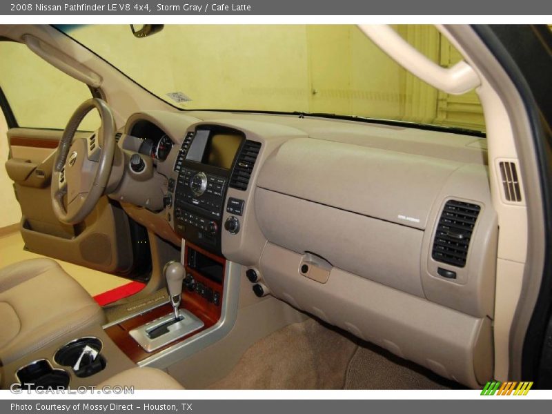 Storm Gray / Cafe Latte 2008 Nissan Pathfinder LE V8 4x4