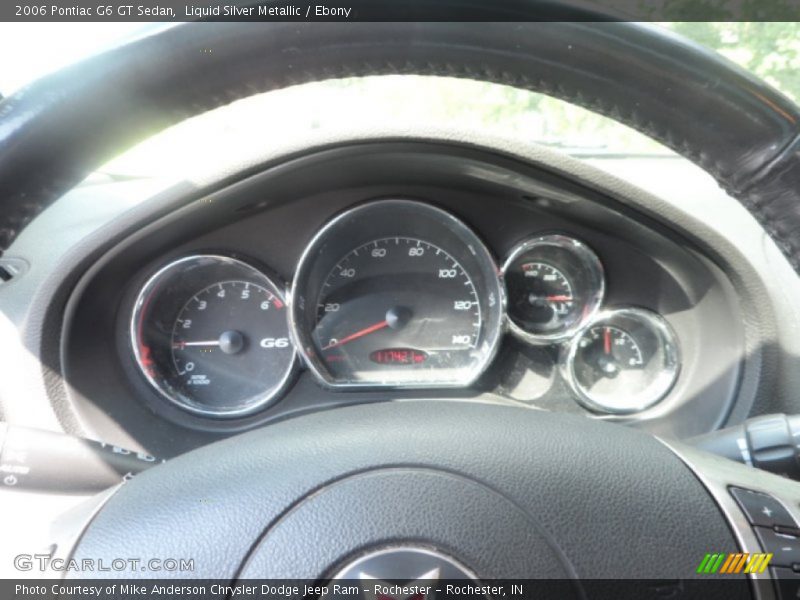 Liquid Silver Metallic / Ebony 2006 Pontiac G6 GT Sedan