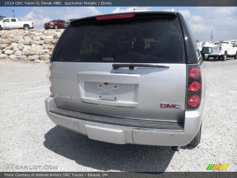 Quicksilver Metallic / Ebony 2014 GMC Yukon XL Denali AWD