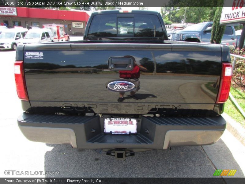 Black / Medium Stone 2008 Ford F350 Super Duty FX4 Crew Cab 4x4 Dually