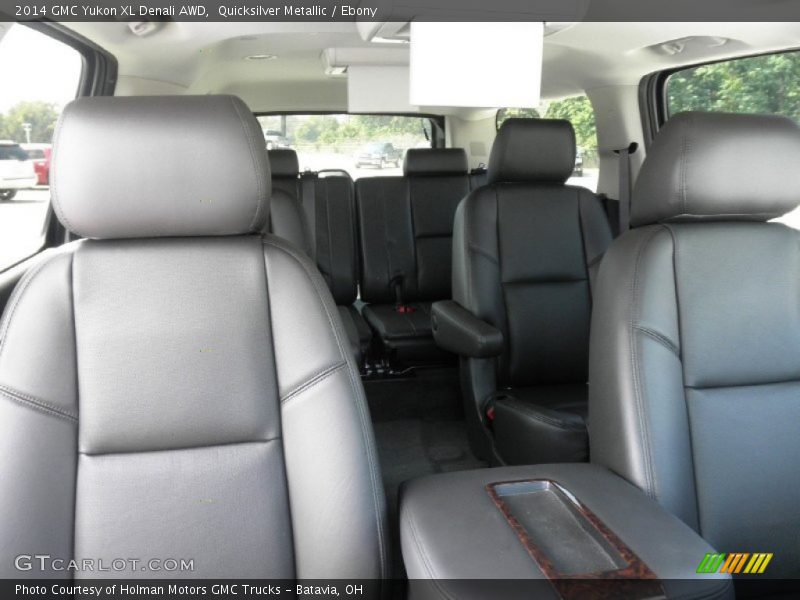 Quicksilver Metallic / Ebony 2014 GMC Yukon XL Denali AWD