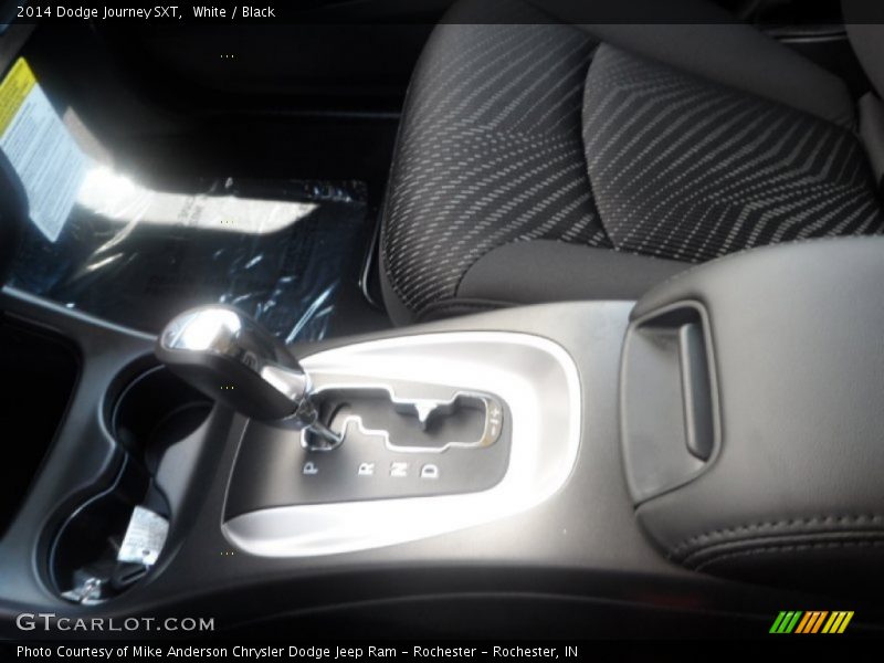 White / Black 2014 Dodge Journey SXT