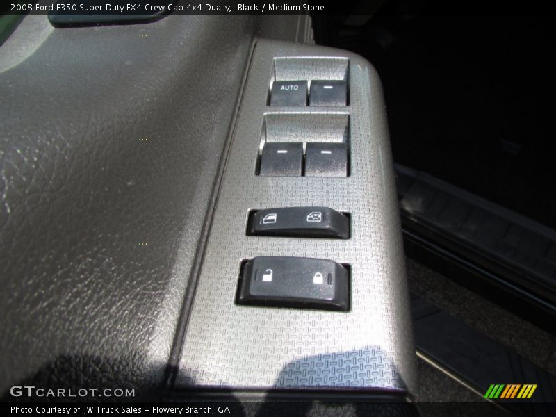 Black / Medium Stone 2008 Ford F350 Super Duty FX4 Crew Cab 4x4 Dually