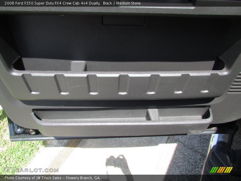 Black / Medium Stone 2008 Ford F350 Super Duty FX4 Crew Cab 4x4 Dually